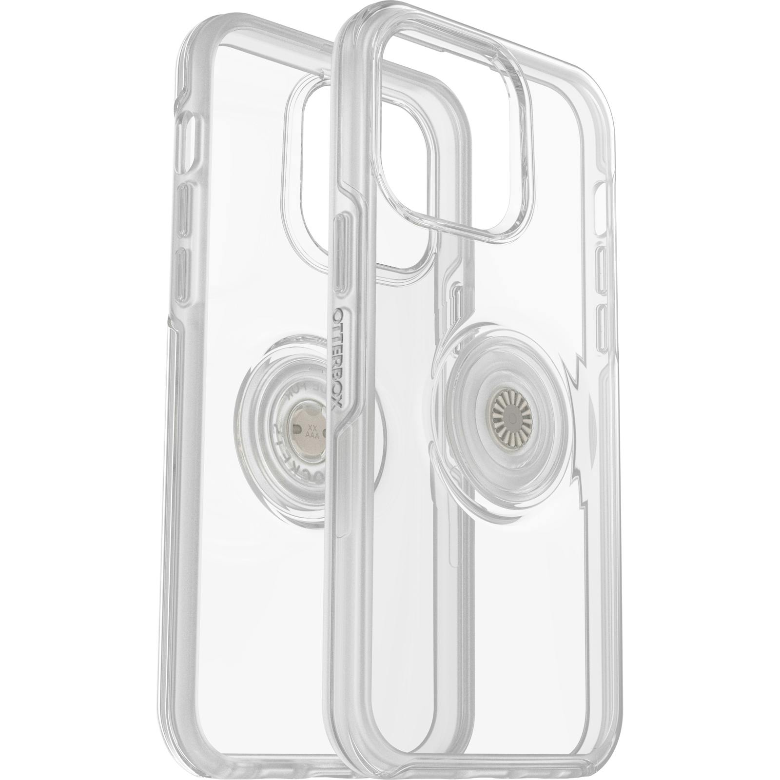 Otterbox Otter + Pop iPhone 14 Pro Max Symmetry Hoesje Transparant