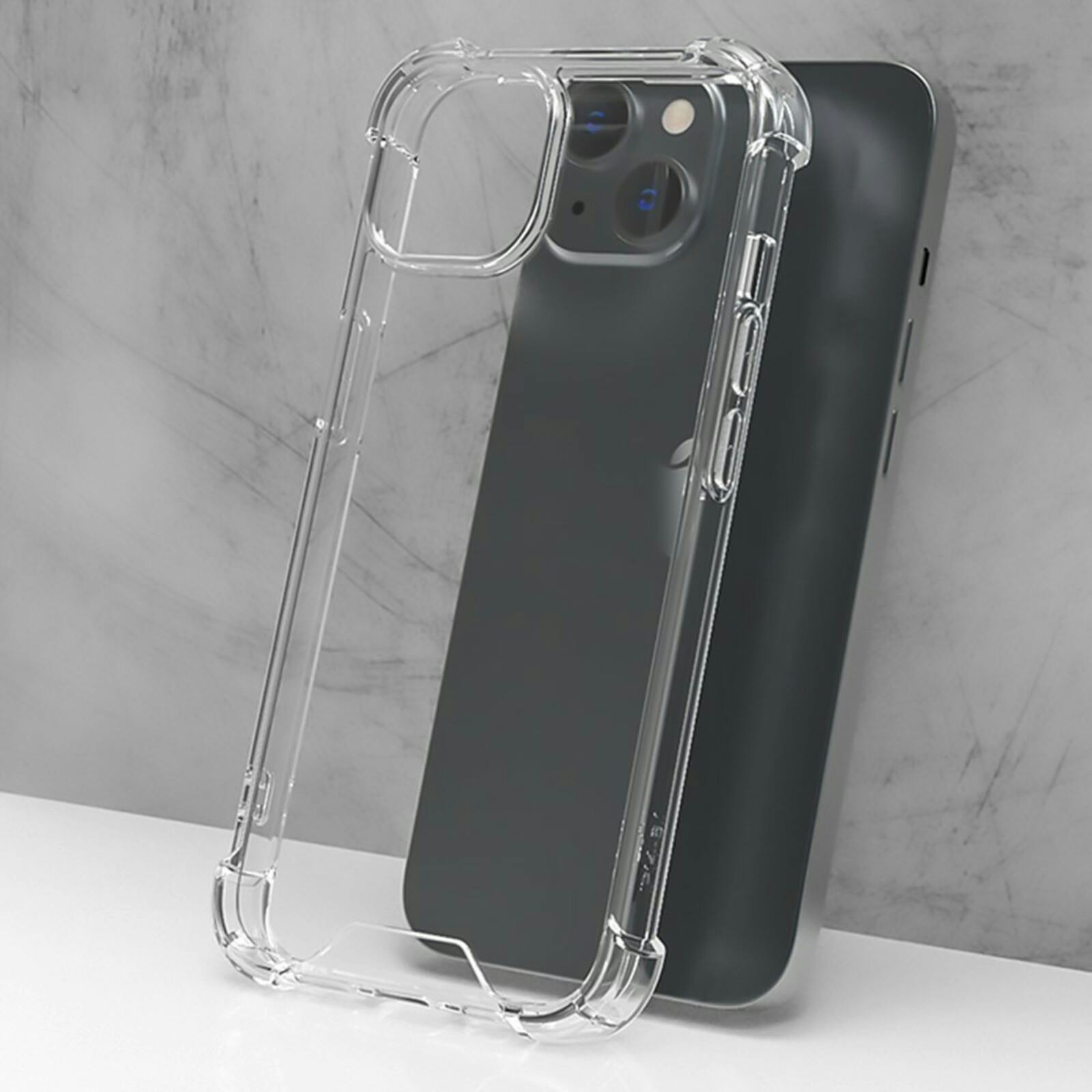 CaseBody Apple iPhone 14 Plus Shockproof Hoesje Transparant