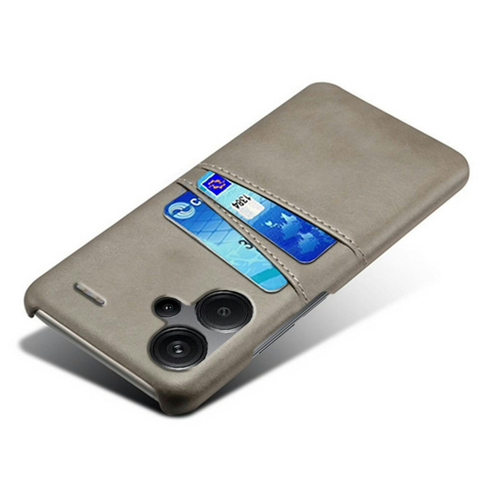 Comfycase Xiaomi Redmi Note 13 Pro Plus Card Case Grijs