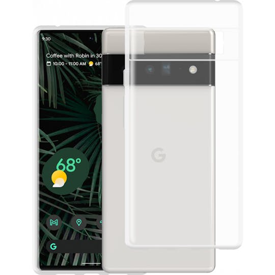 Just in Case Google Pixel 6 Pro Soft Siliconen (TPU) Hoesje Doorzichtig