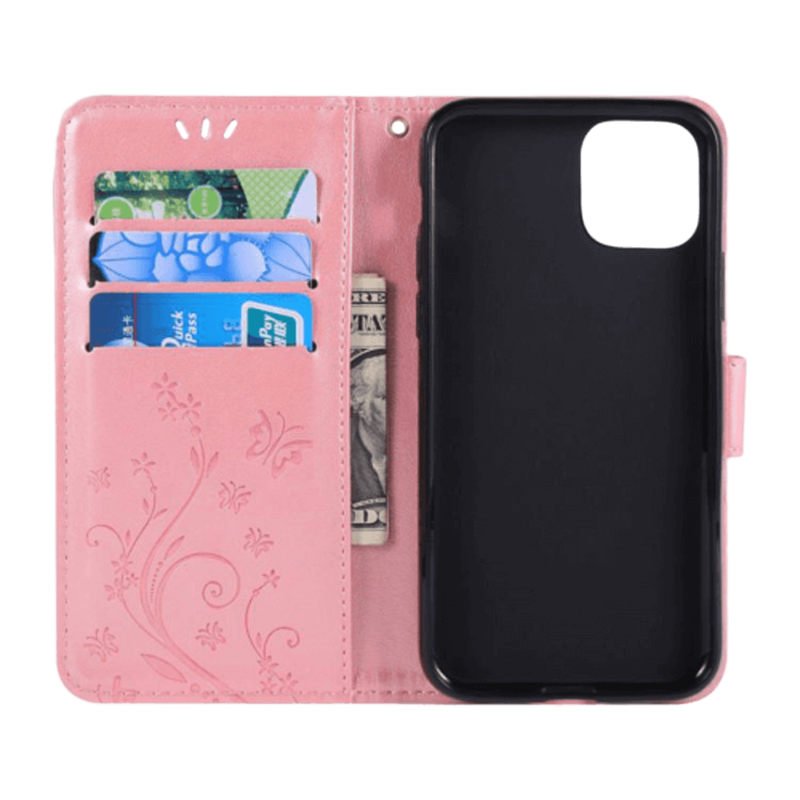 Mocaa iPhone 11 Pro Max Booklet Hoesje Roségoud