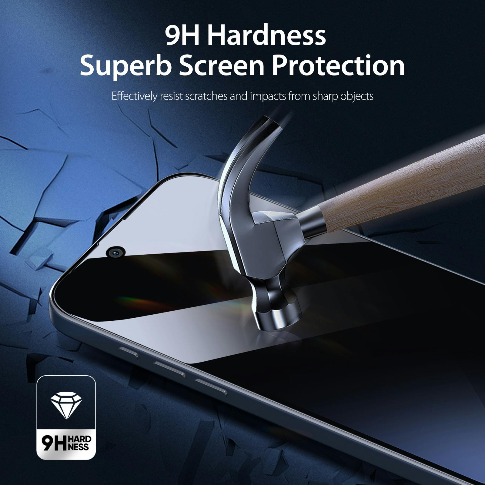 DUX DUCIS Apple iPhone 17 Air Screenprotector Gehard Glas Privacy