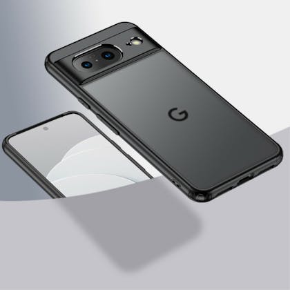CaseBody Google Pixel 8 Airbag Schokbestendig Hoesje Zwart