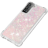 Mocaa Samsung Galaxy S21 Valbestendig Glitter Hoesje Roze