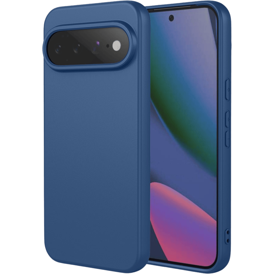 Mocaa Google Pixel 11 Pro XL Siliconen Hoesje Blauw
