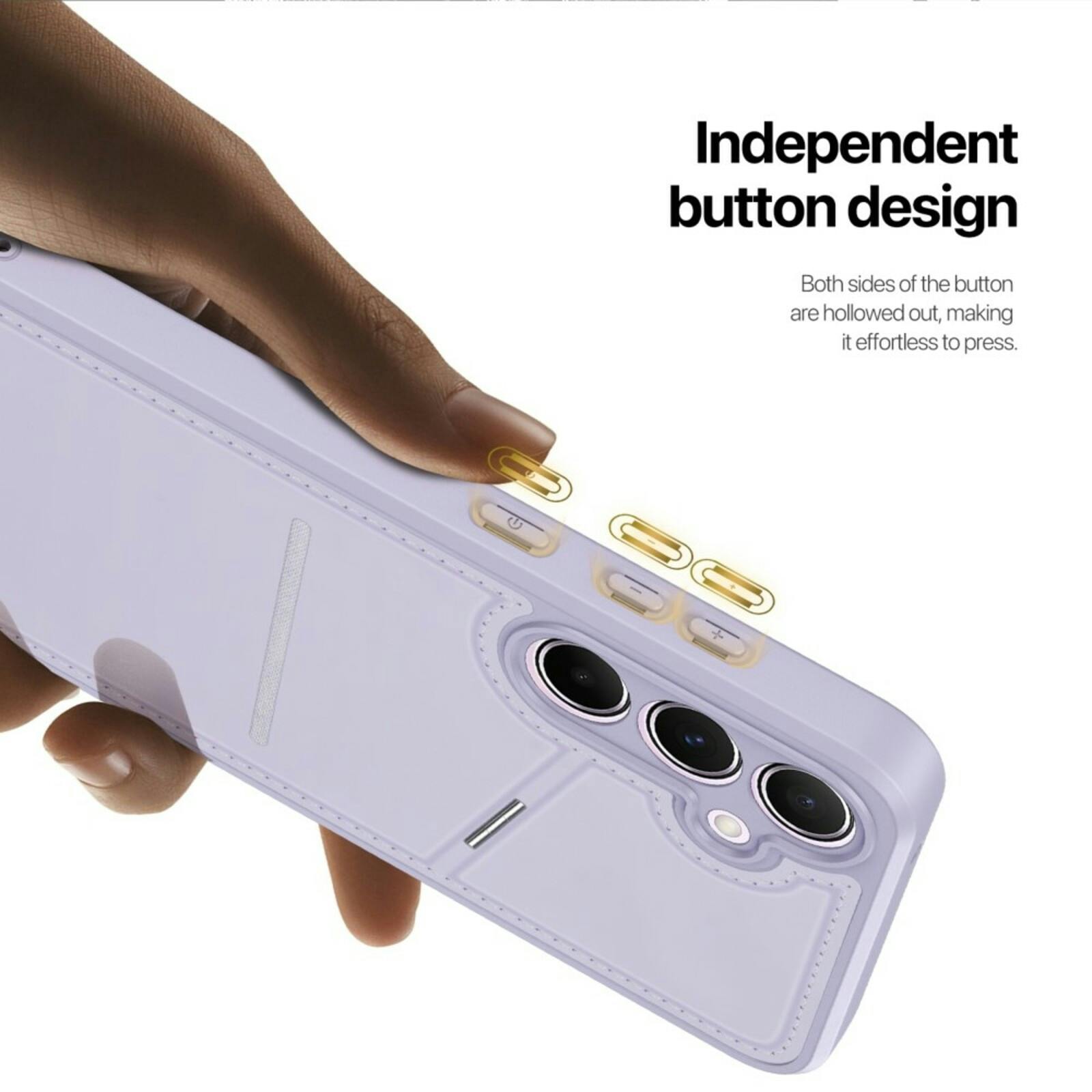 DUX DUCIS Samsung A35 Rafi Series Premium Beschermcase Paars