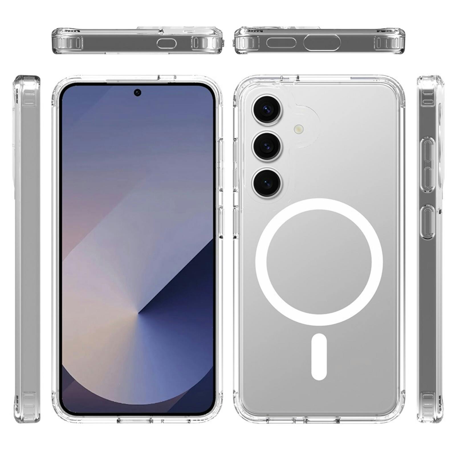 CaseBody Samsung Galaxy A57 Magnetisch Hoesje Transparant