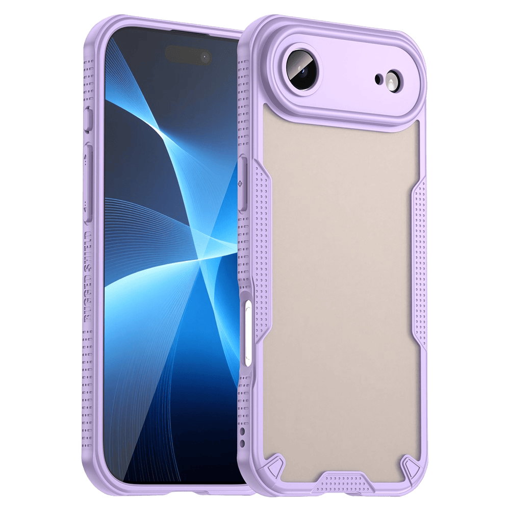 Mocaa Apple iPhone 17 Air Lichtgewicht Rugged Hoesje Paars
