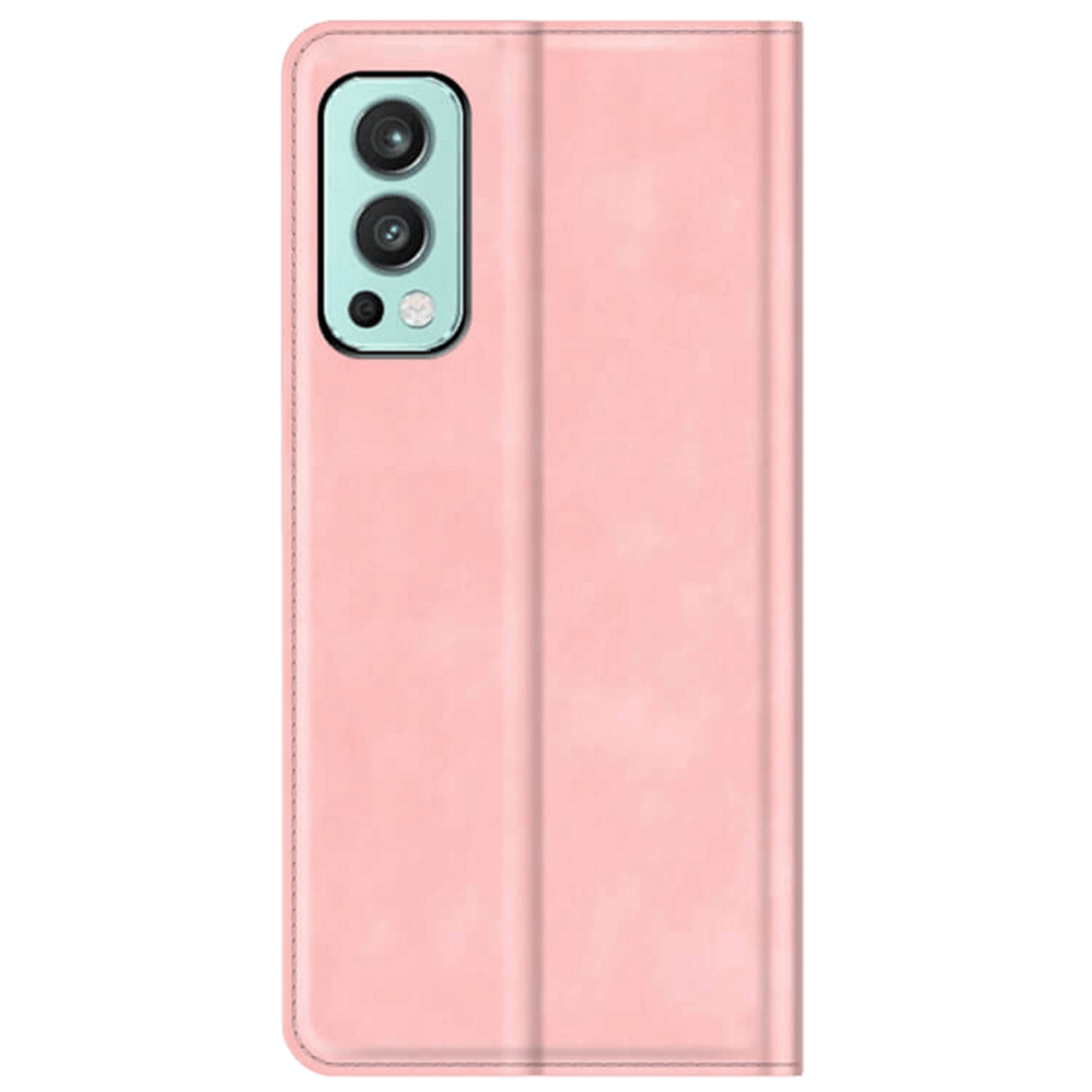 CaseBody OnePlus Nord 2 Folio Flip Case Hoesje Roze