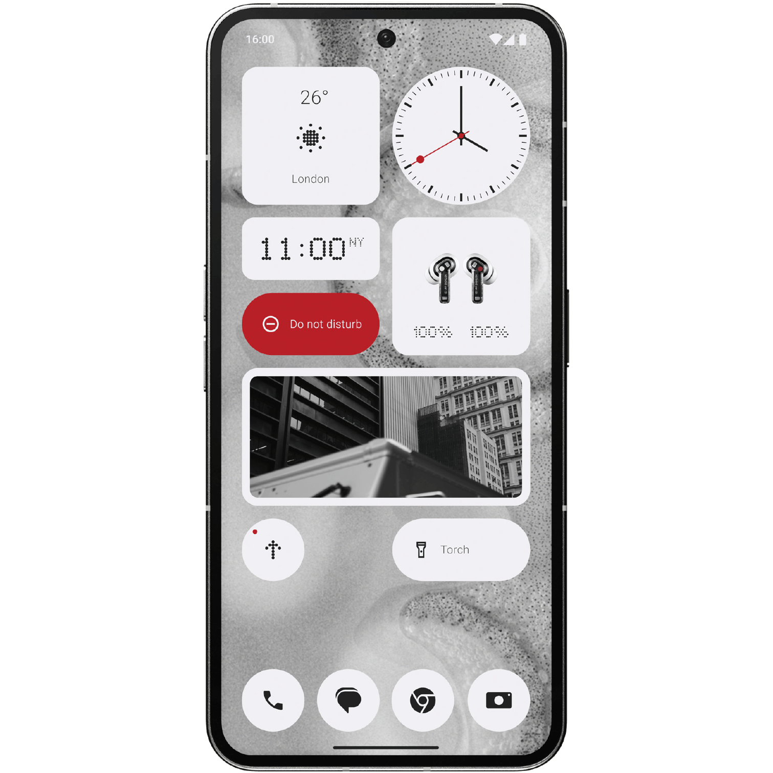 Nothing Phone (2) White - Voorkant