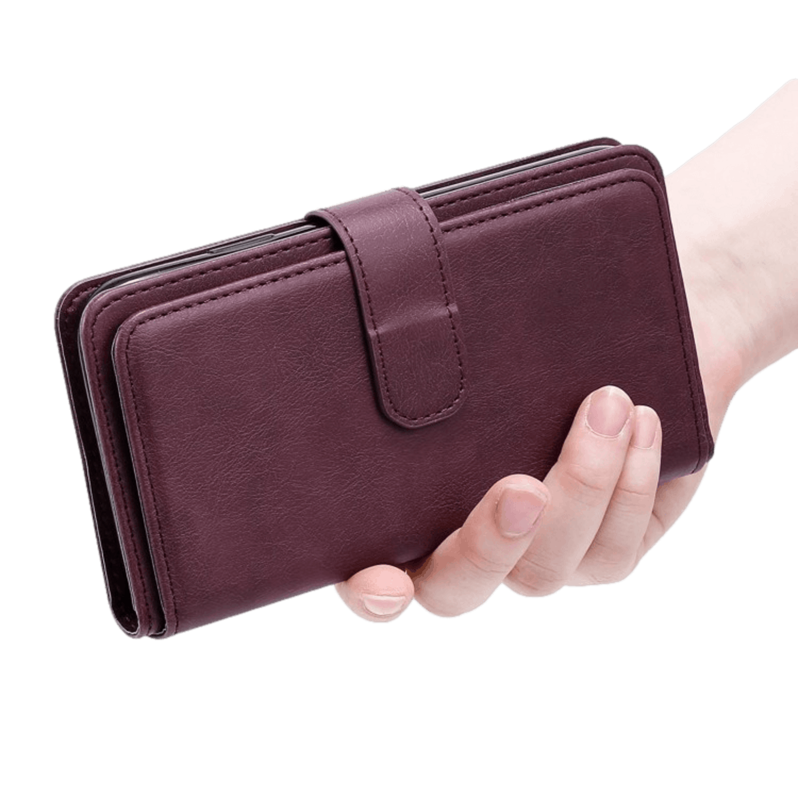 TwoTone OnePlus Nord Luxury Wallet Rood