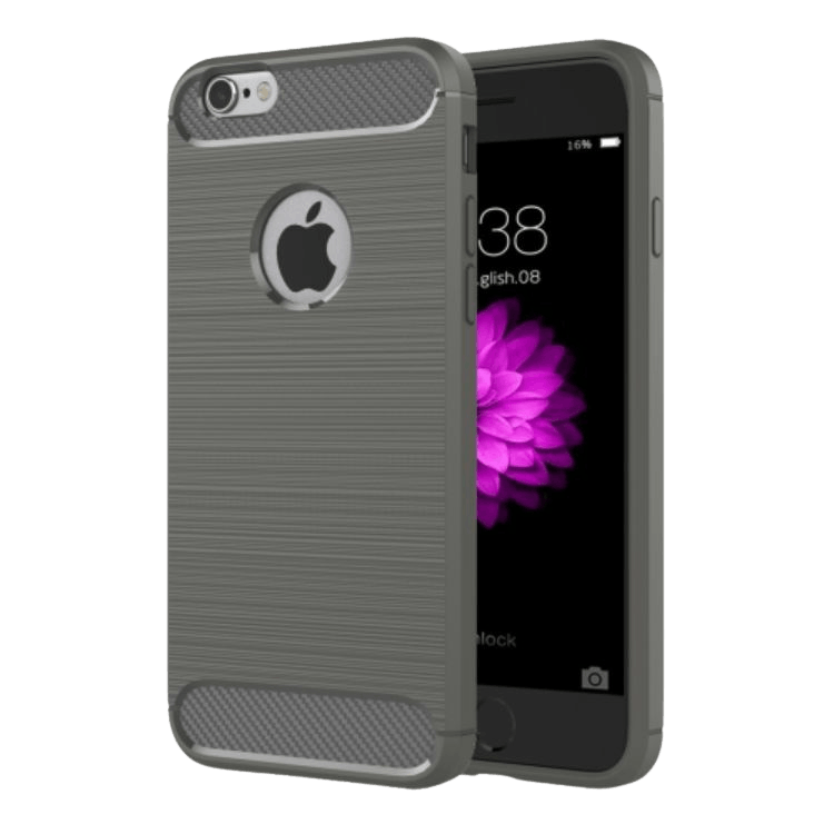 Mocaa iPhone 6 / 6s Hoesje Schokbestendig Slank Grijs