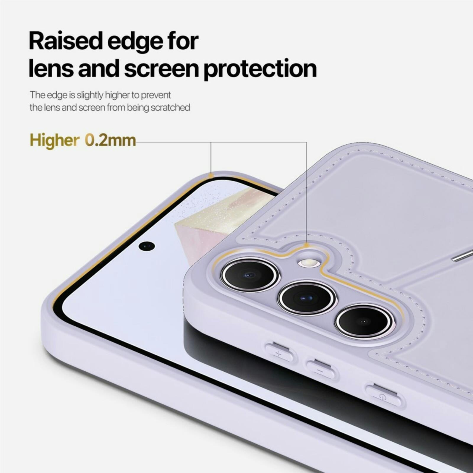 DUX DUCIS Samsung A35 Rafi Series Premium Beschermcase Paars