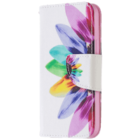 Comfycase iPhone 12 (Pro) Bookcase Hoesje Colourful Petals
