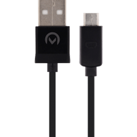 Mobilize Gevlochten Charge/sync Micro USB Zwart 1m