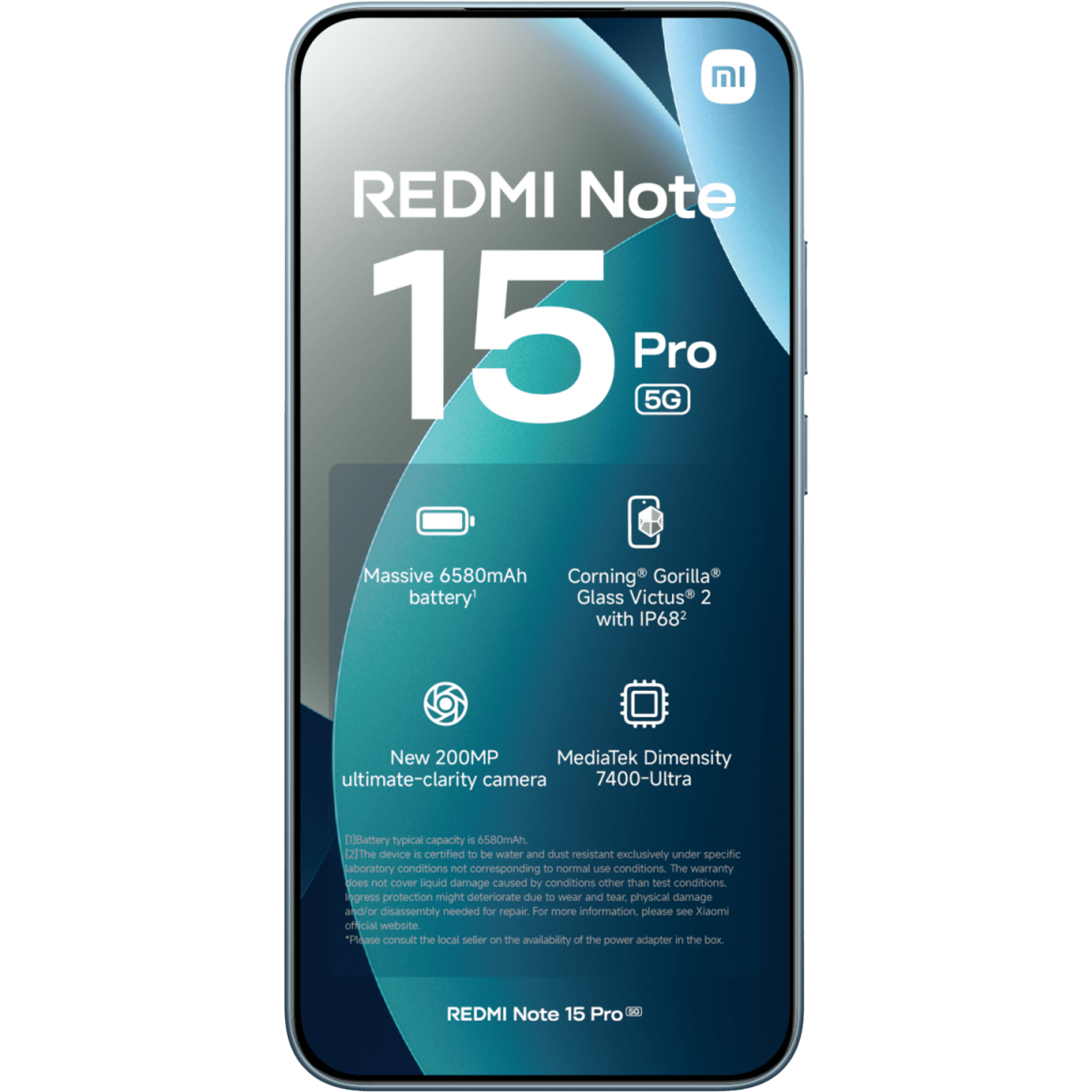 Xiaomi Redmi Note 15 Pro 5G Glacier Blue