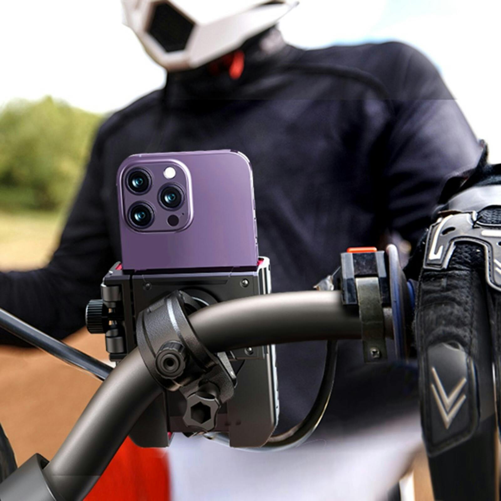 Joyroom Draaibare Fietshouder Zwart
