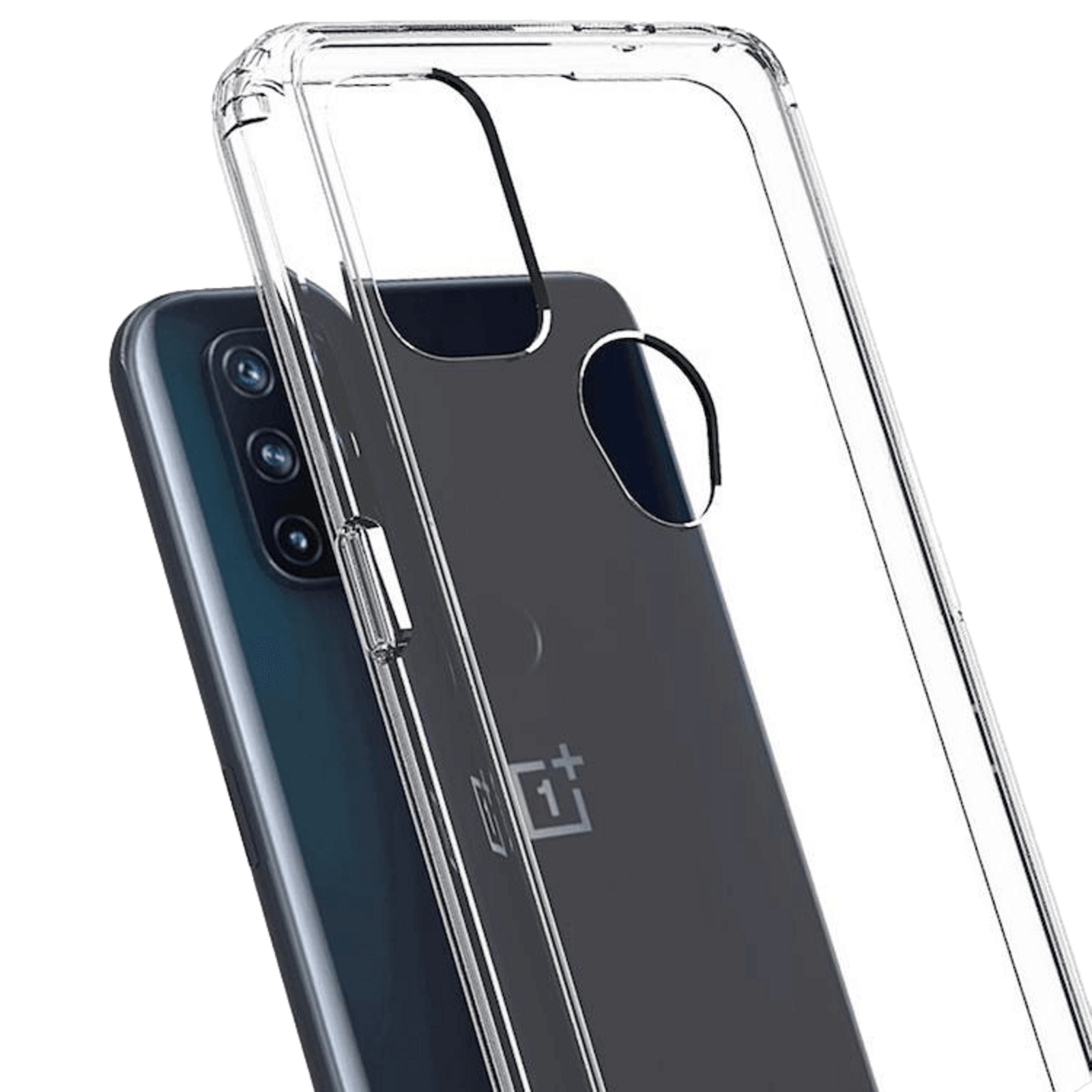 CaseBody OnePlus Nord N10 Clear Guard Hoesje Transparant
