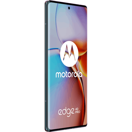 Motorola Edge 40 Pro Interstellar Black - Aanzicht vanaf links