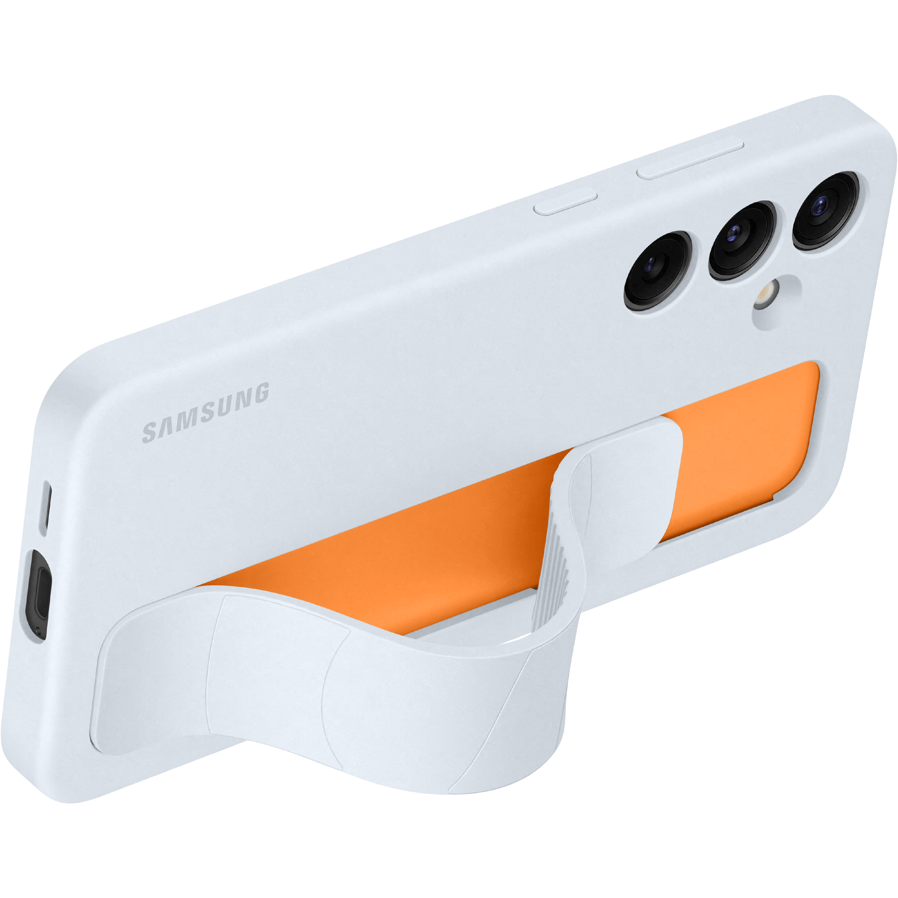 Samsung Galaxy S24 Plus Standing Grip Hoesje Blauw