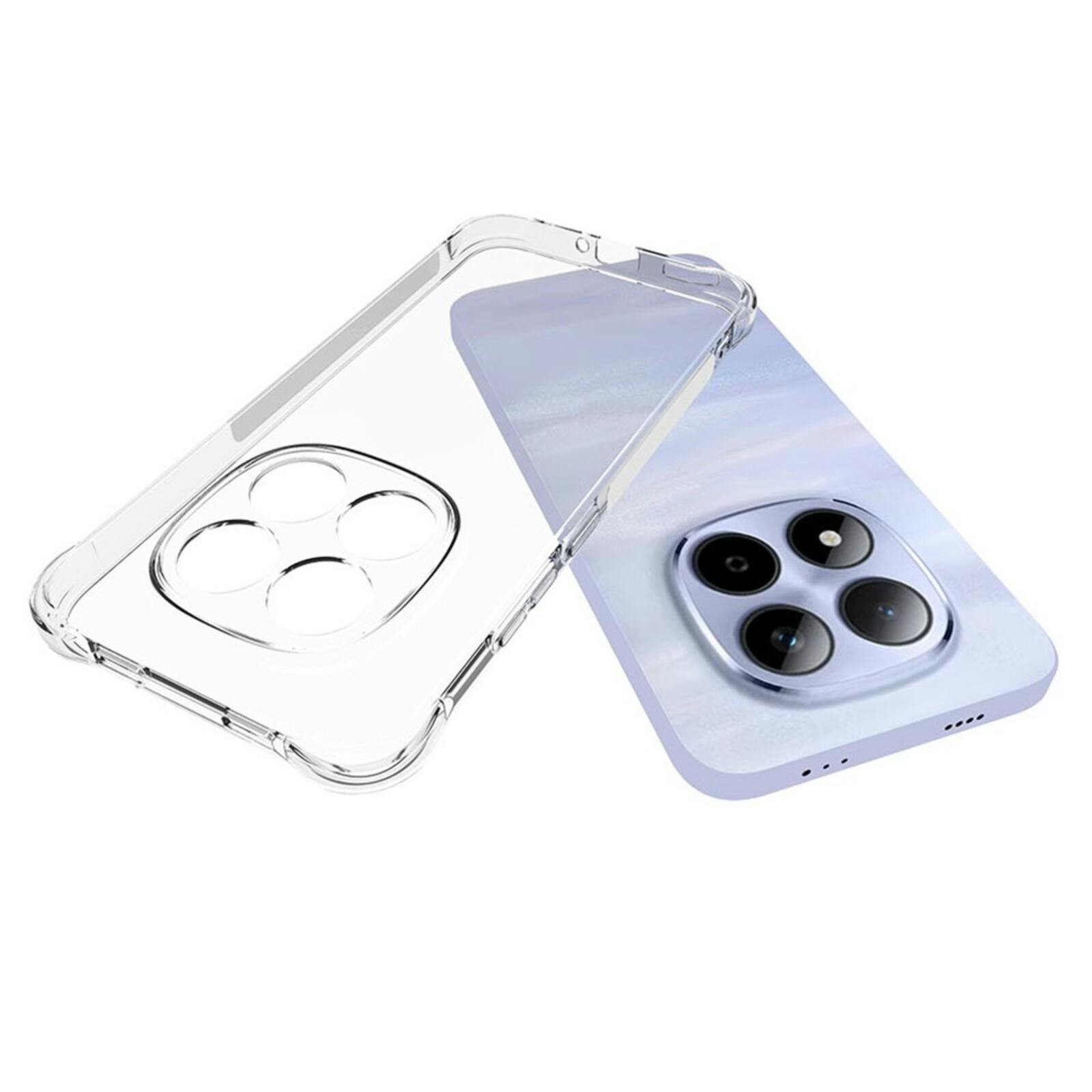 CaseBody Xiaomi Redmi Note 15 5G Shockproof Hoesje Transparant