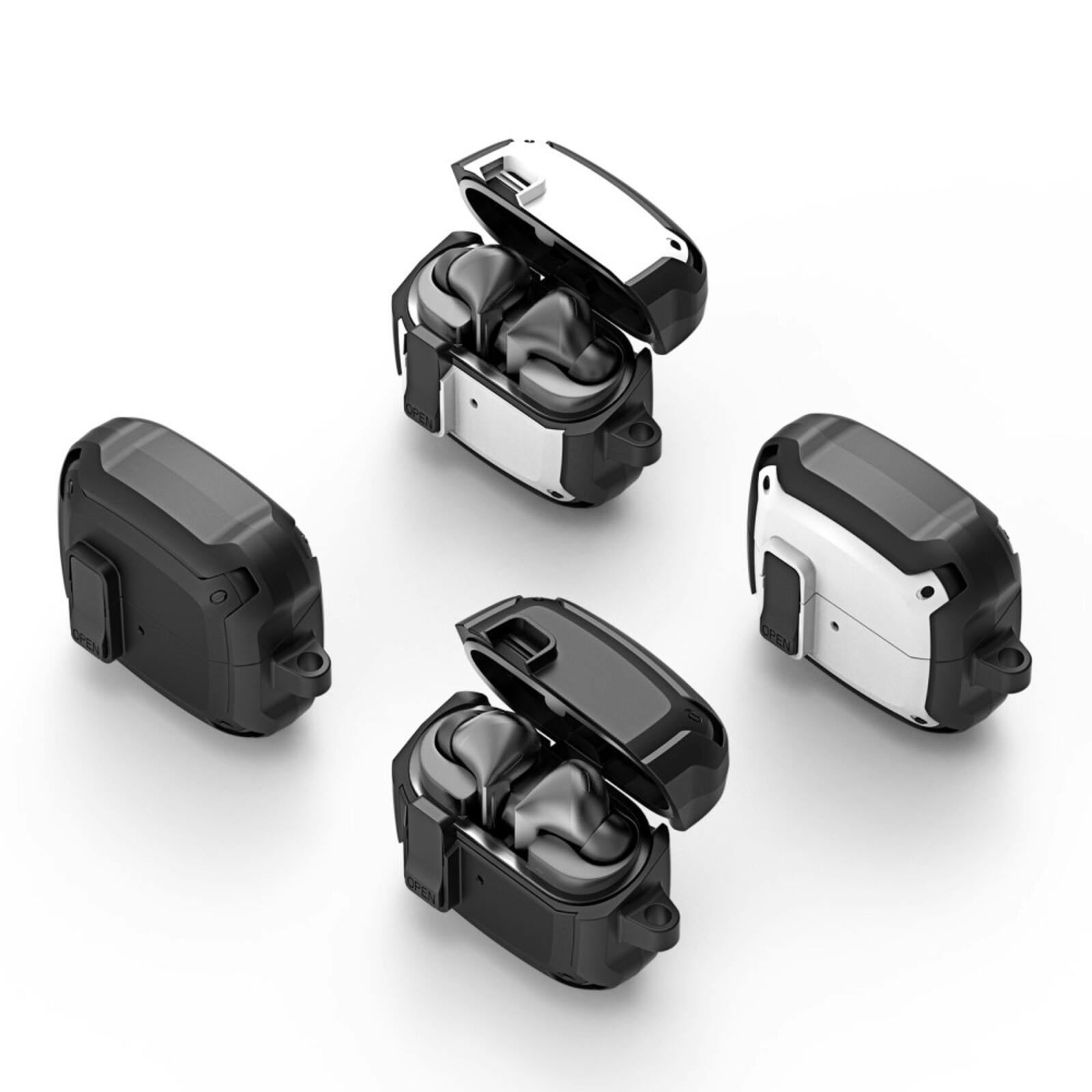 DUX DUCIS Samsung Galaxy Buds3 (Pro) SECH Series Hoesje met Haak Wit