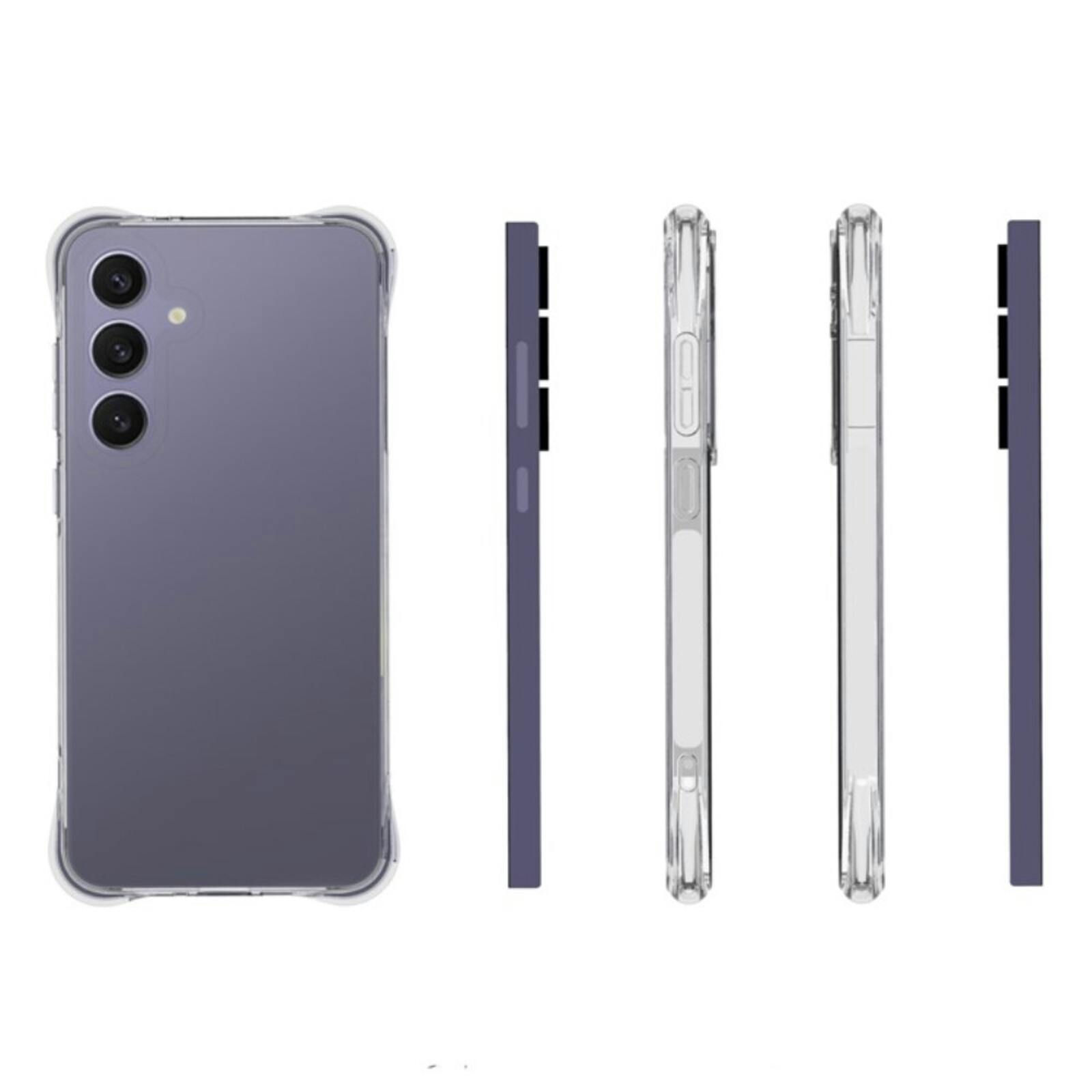 CaseBody Samsung Galaxy A56 Shockproof Hoesje Transparant