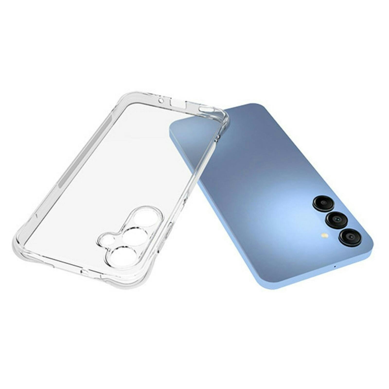 CaseBody Samsung Galaxy A16 Shockproof Hoesje Transparant