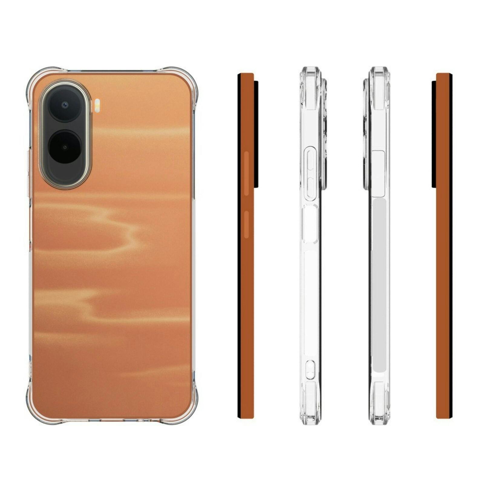 CaseBody Xiaomi Redmi A7 Pro Shockproof Hoesje Transparant