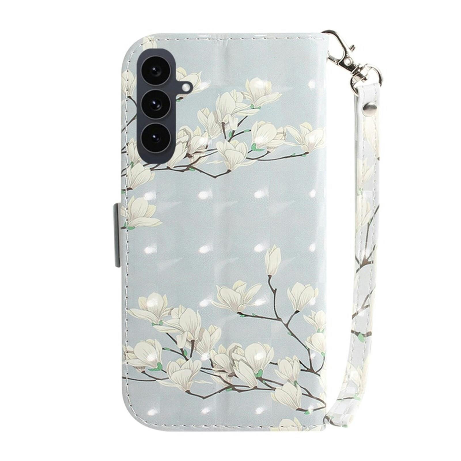 Comfycase Samsung Galaxy S25 FE Bookcase Hoesje Blossom Meerkleurig