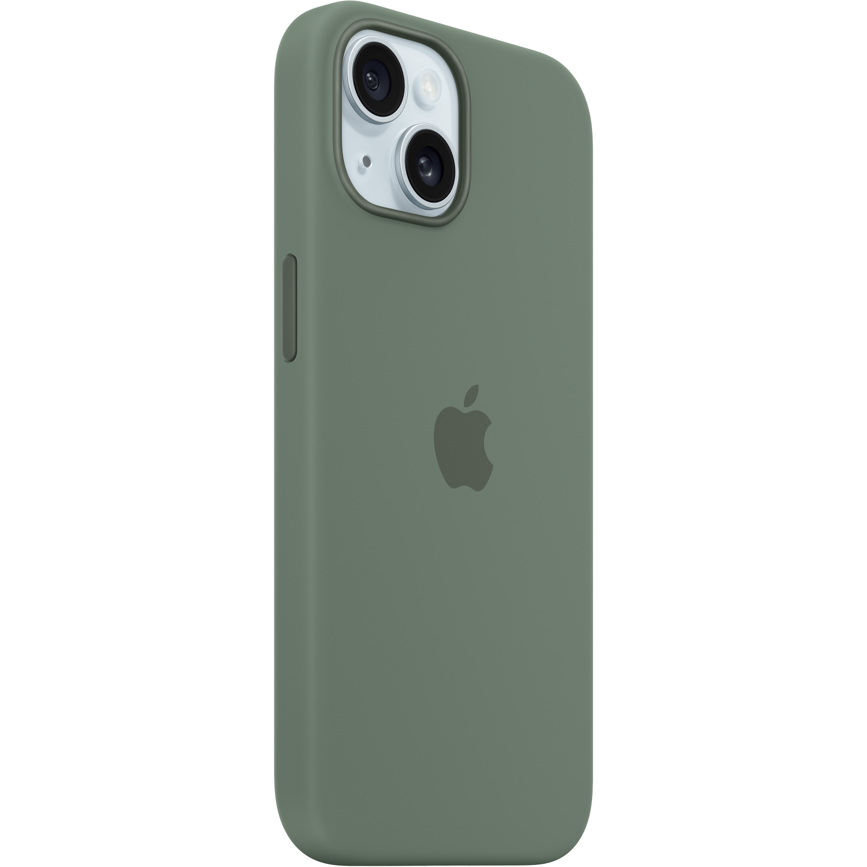 Apple iPhone 15 Plus MagSafe Siliconen Hoesje Groen