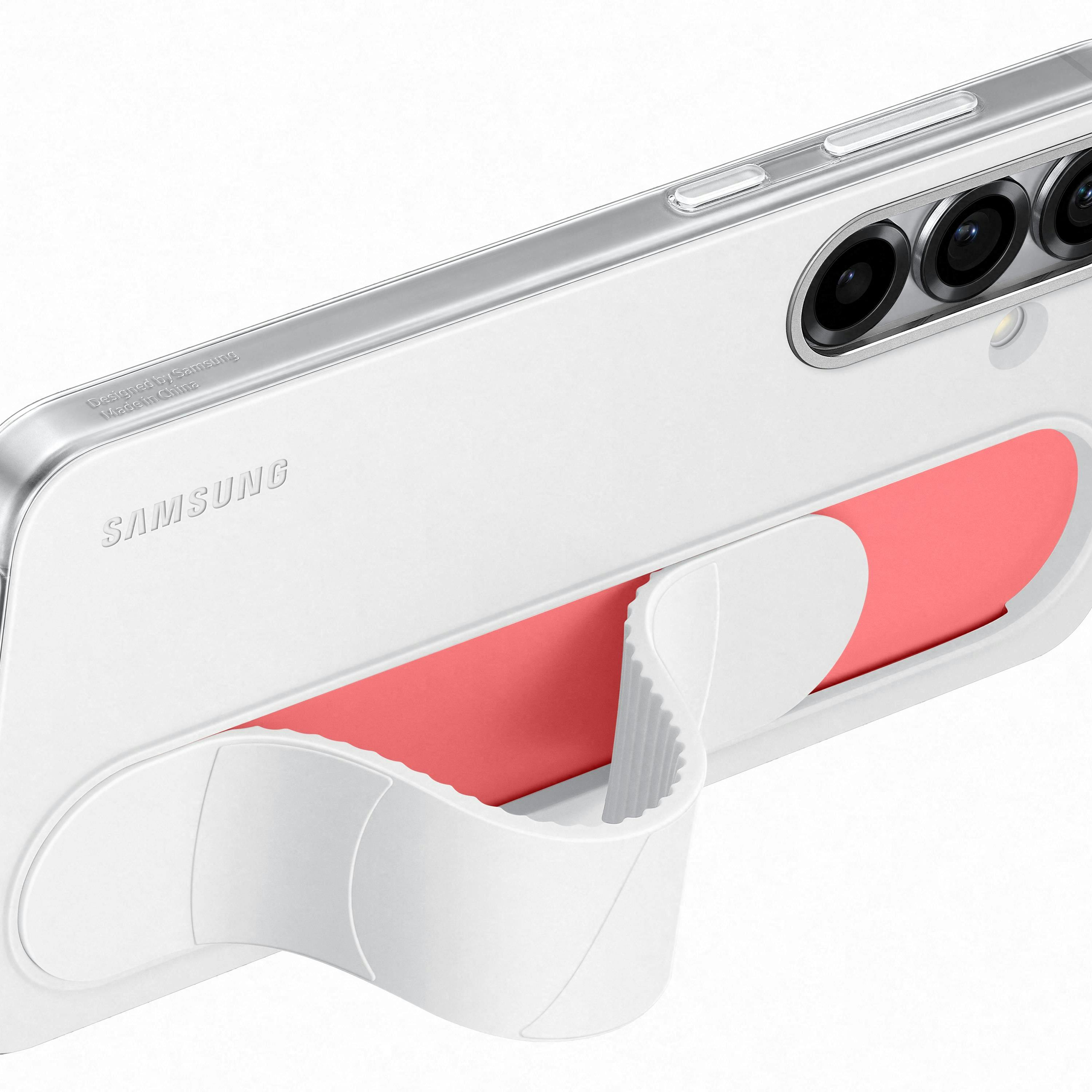 Samsung Galaxy S25 Plus Standing Grip Hoesje Wit