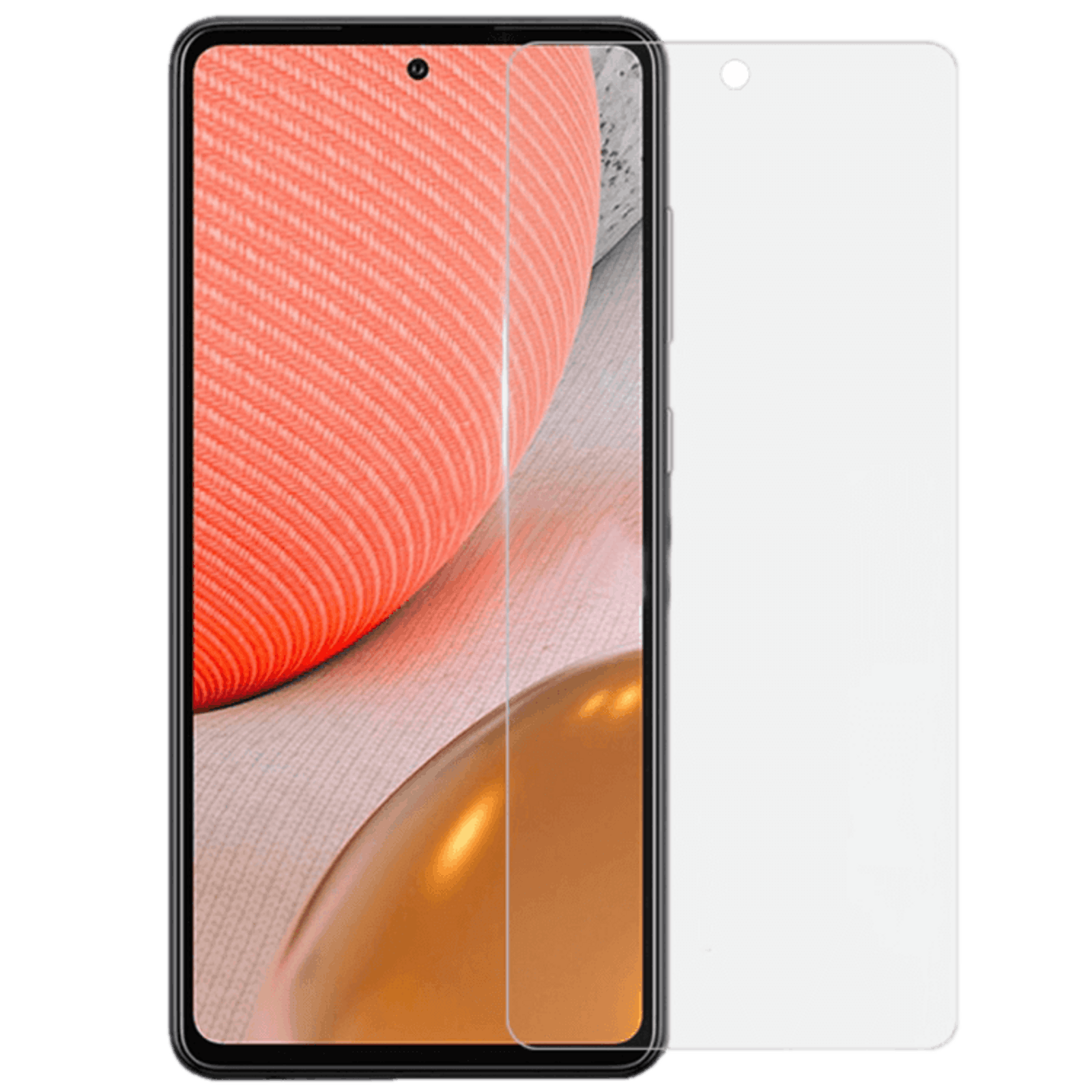 CaseBody Samsung Galaxy A53 Beschermhoesje mét Screenprotector Transparant