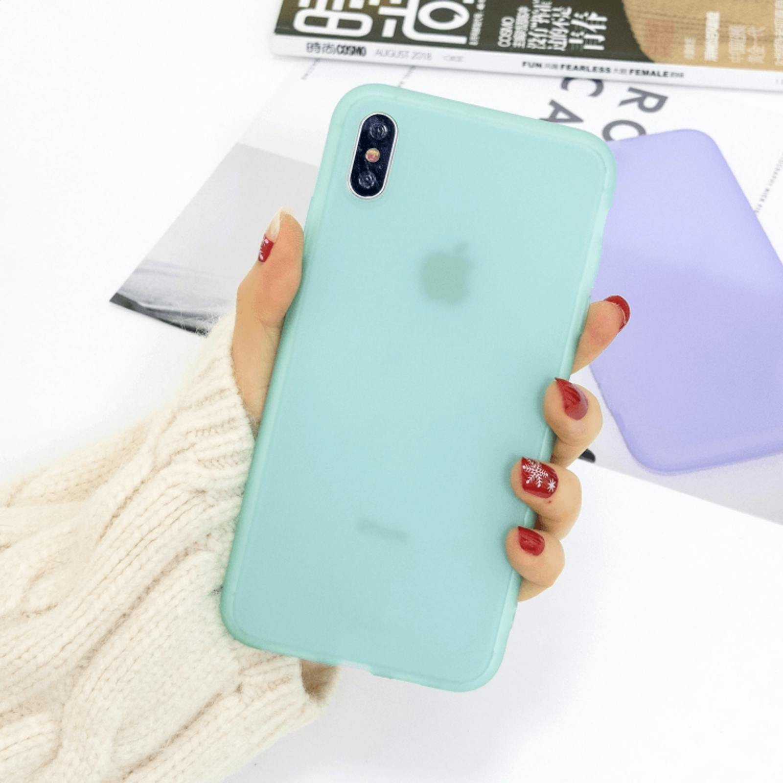 Comfycase iPhone Xs / X See True Hoesje Groen