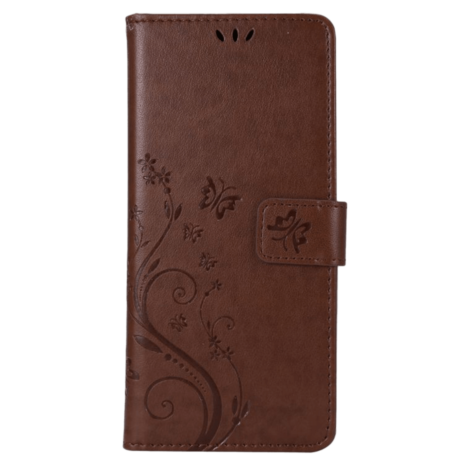 Mocaa Samsung Galaxy A41 Booklet Hoesje Bruin