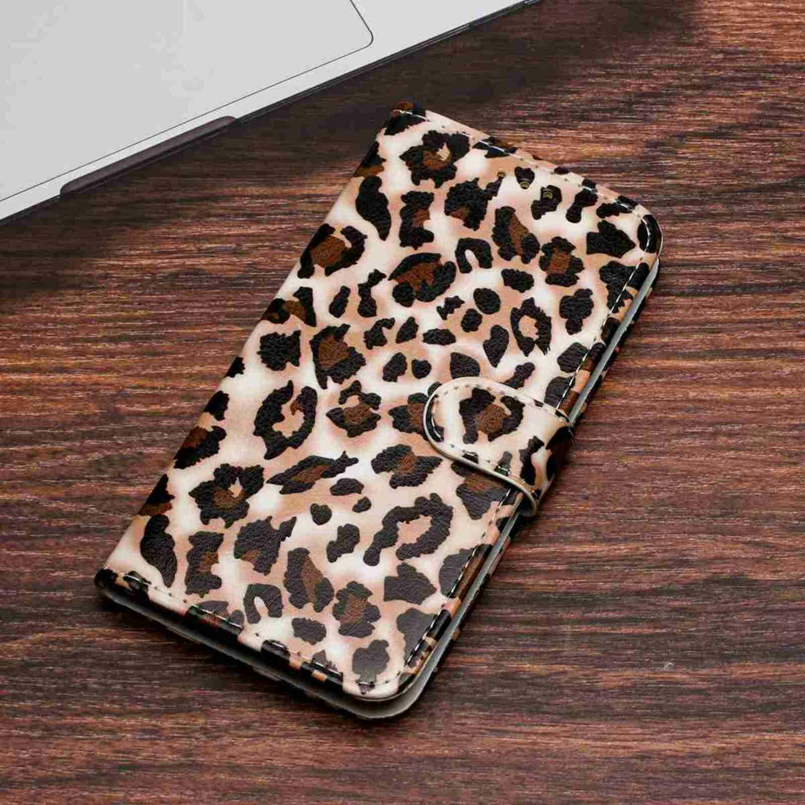 Comfycase Samsung Galaxy A57 Fashion Bookcase Luipaardprint