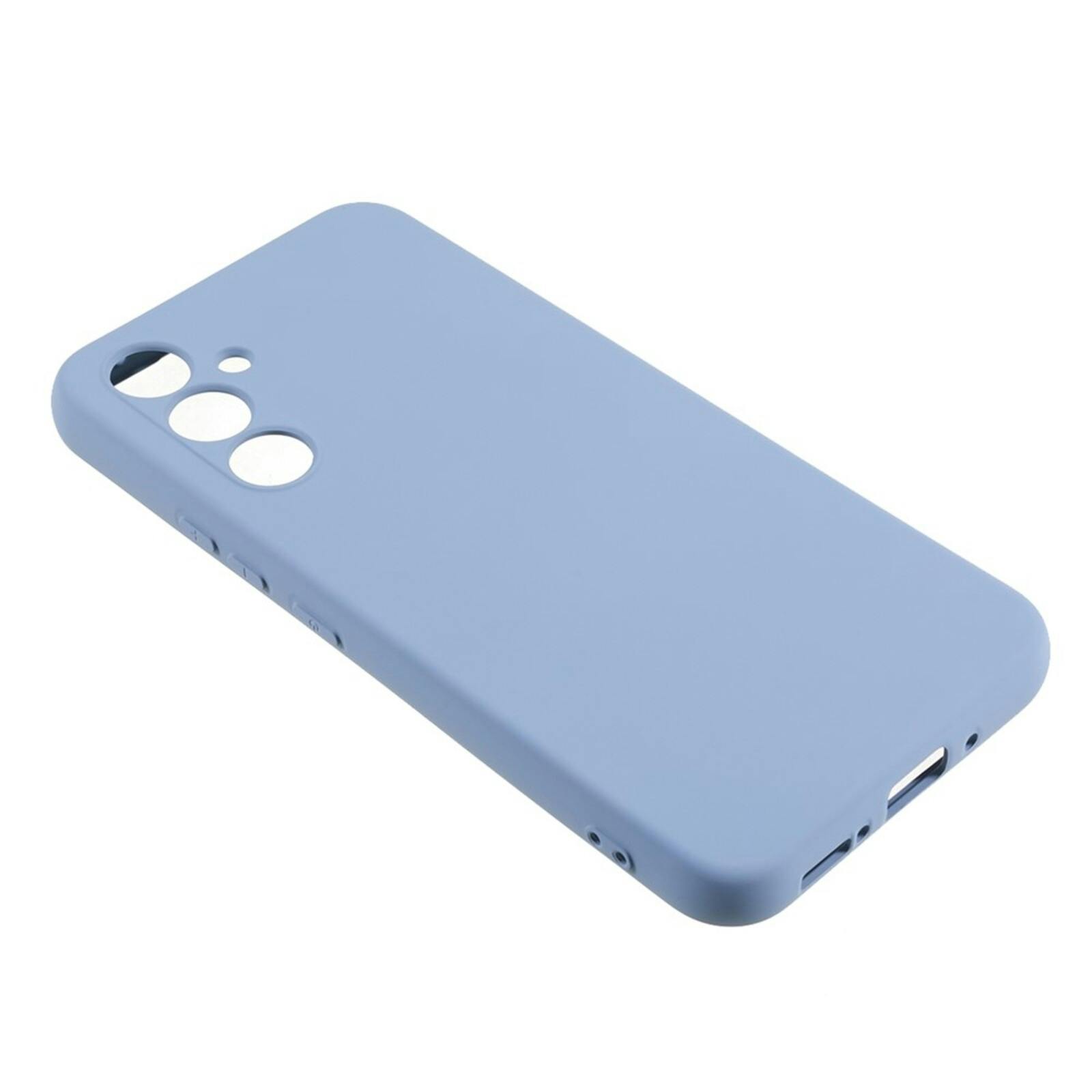 Mocaa Samsung Galaxy A37 Siliconen Hoesje Grijs