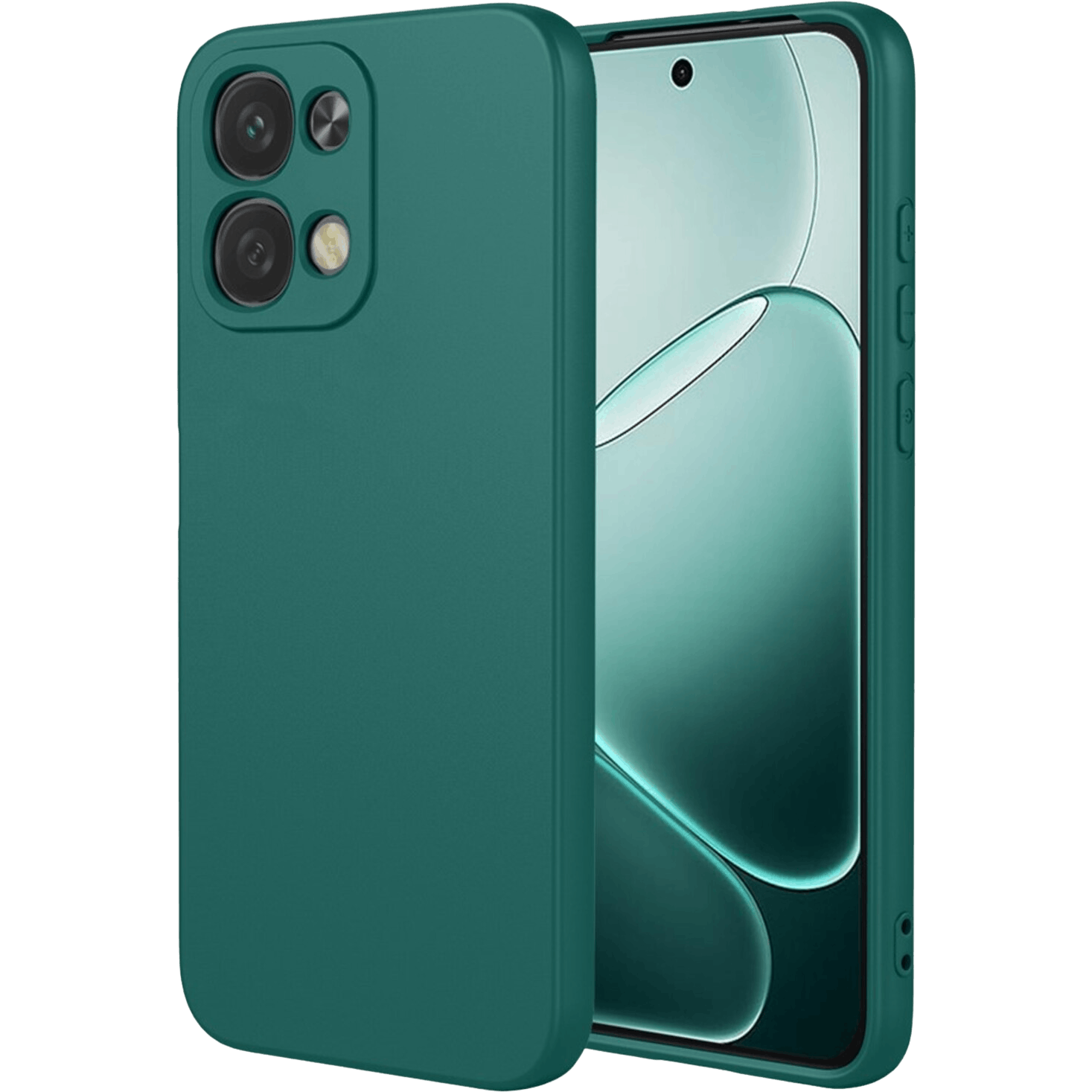 Mocaa OPPO A6 Pro Siliconen Hoesje Groen