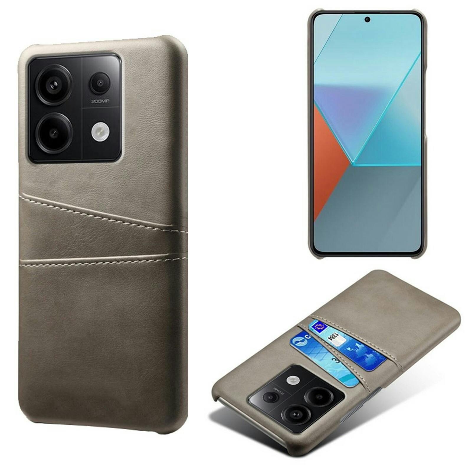 Comfycase Xiaomi Redmi Note 13 Pro 5G Card Case Grijs