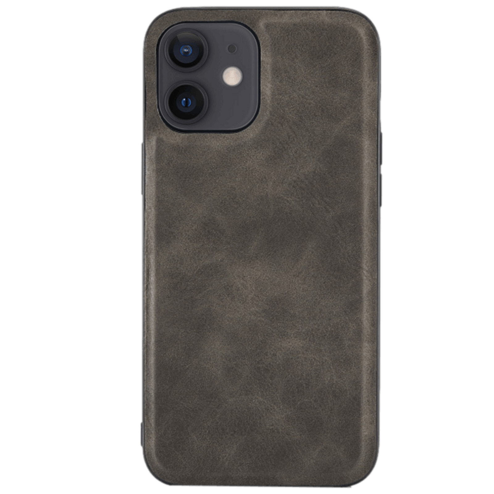 Mocaa iPhone 12 (Pro) Vintage 2-in-1 Wallet Hoesje Grijs