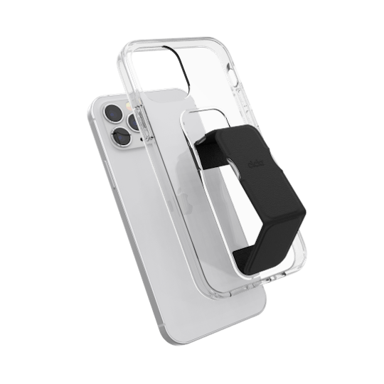 CLCKR iPhone 12 (Pro) Grip Case Clear