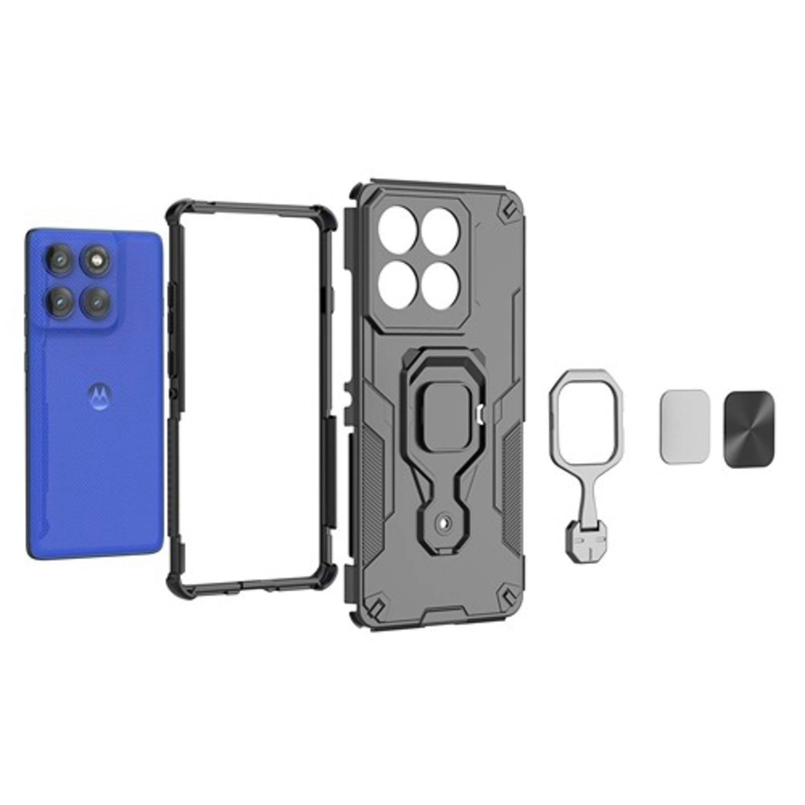 CaseBody Motorola Edge 60 Pro Shield Case Blauw