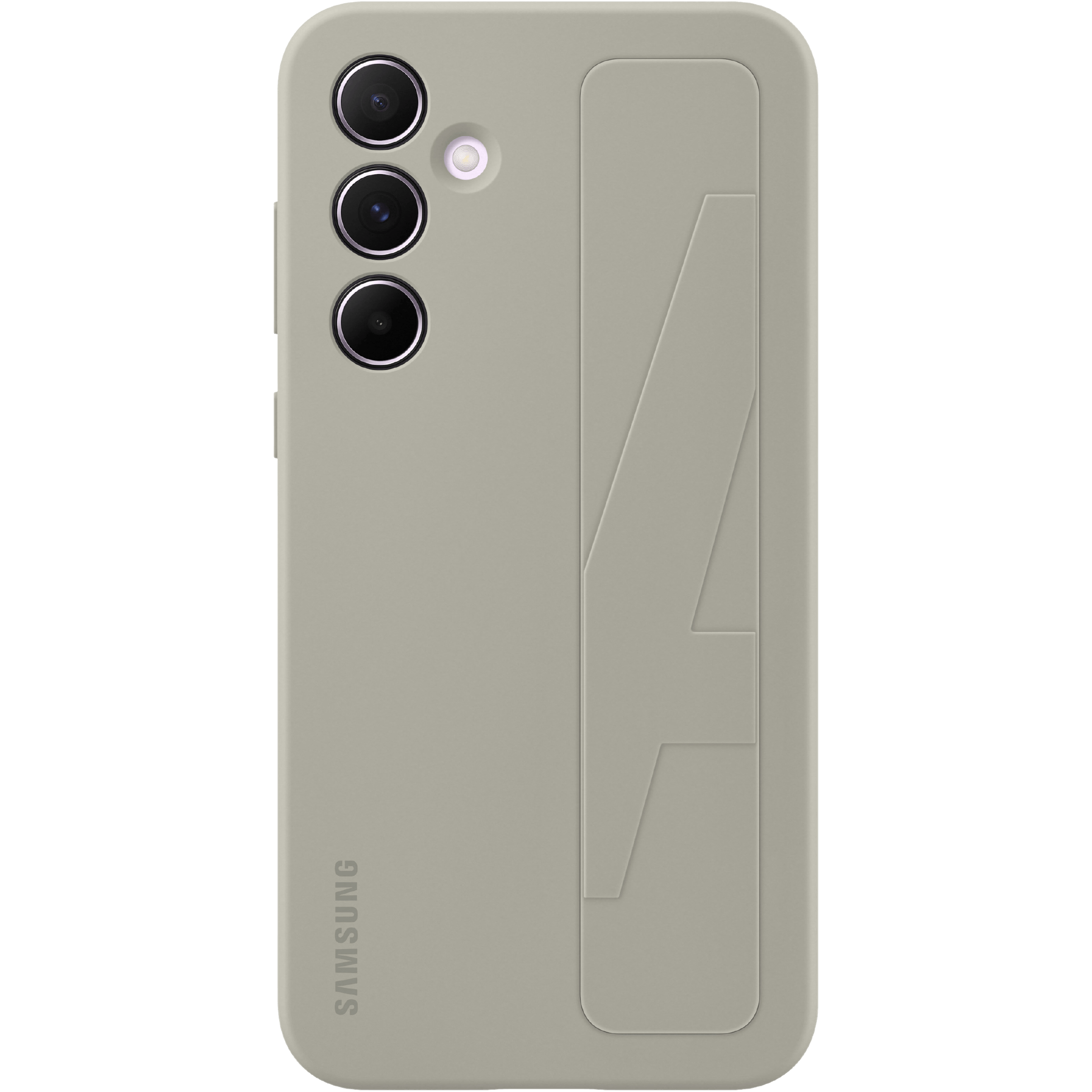 Samsung Galaxy A55 Standing Grip Hoesje Grijs