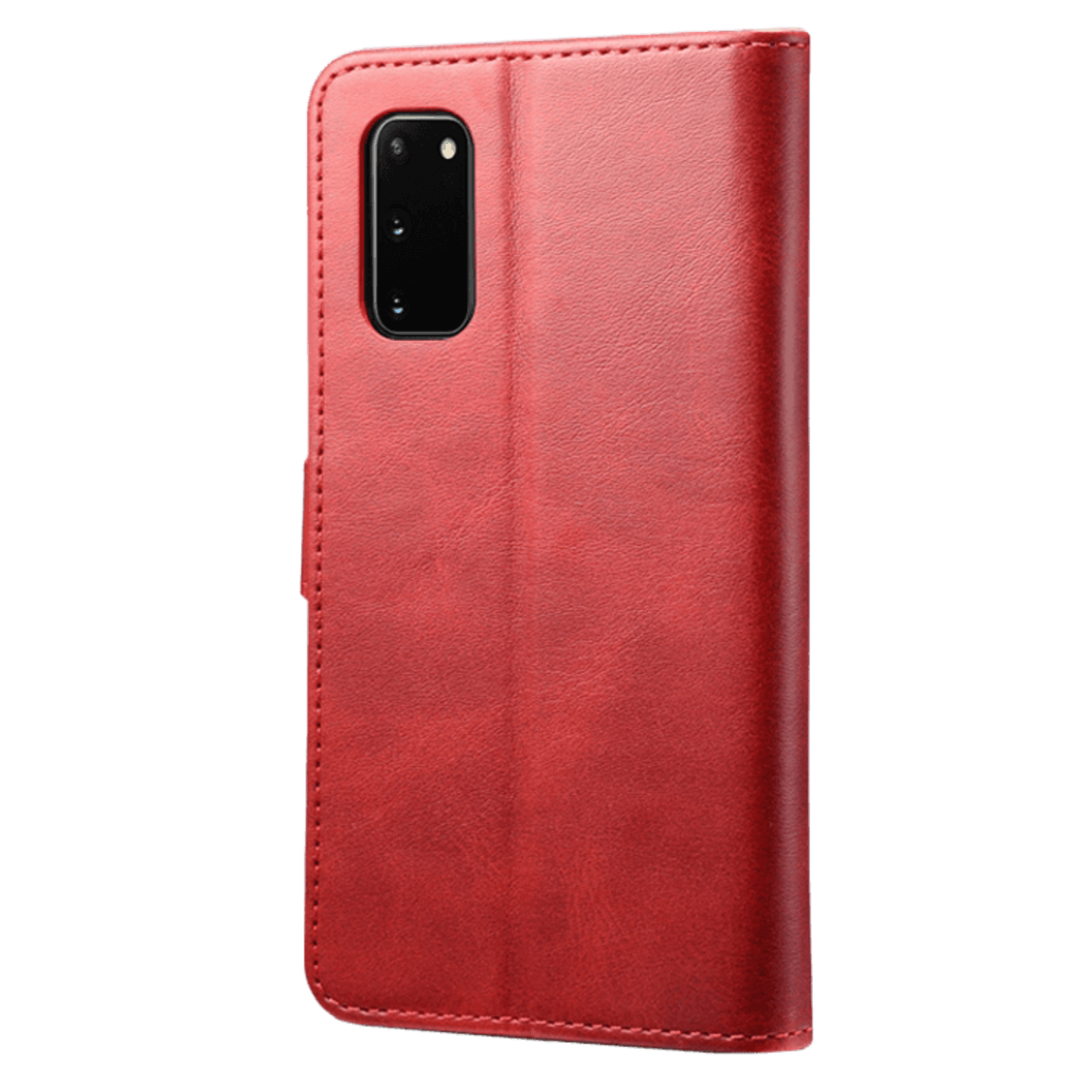 Gussim Samsung Galaxy A71 Booktype Beschermhoes Rood