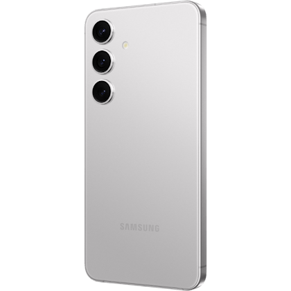 Samsung Galaxy S24 Marble Grey - Aanzicht vanaf links