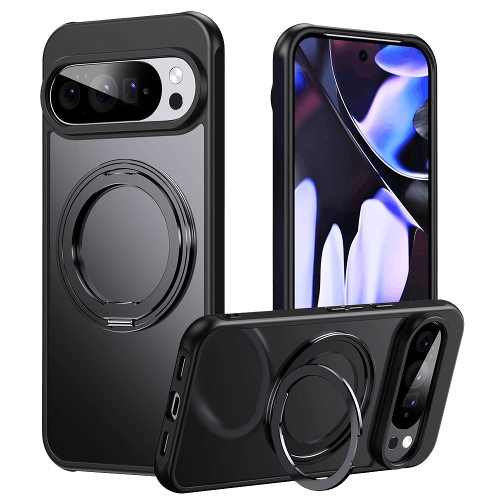 CaseBody Google Pixel 10 Pro XL MagSafe Kickstand Hoesje Zwart