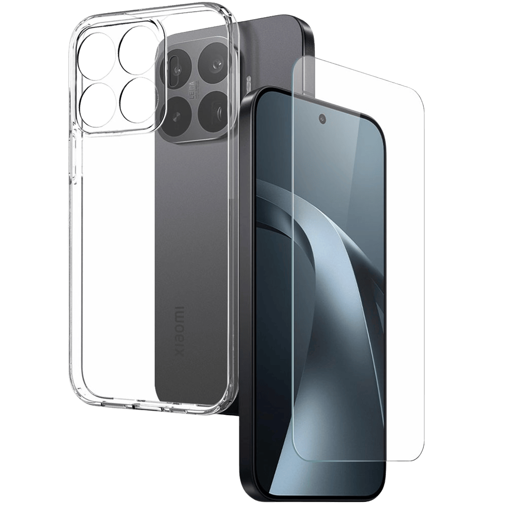 Northjo Xiaomi 17T Hoesje en Screenprotector Transparant