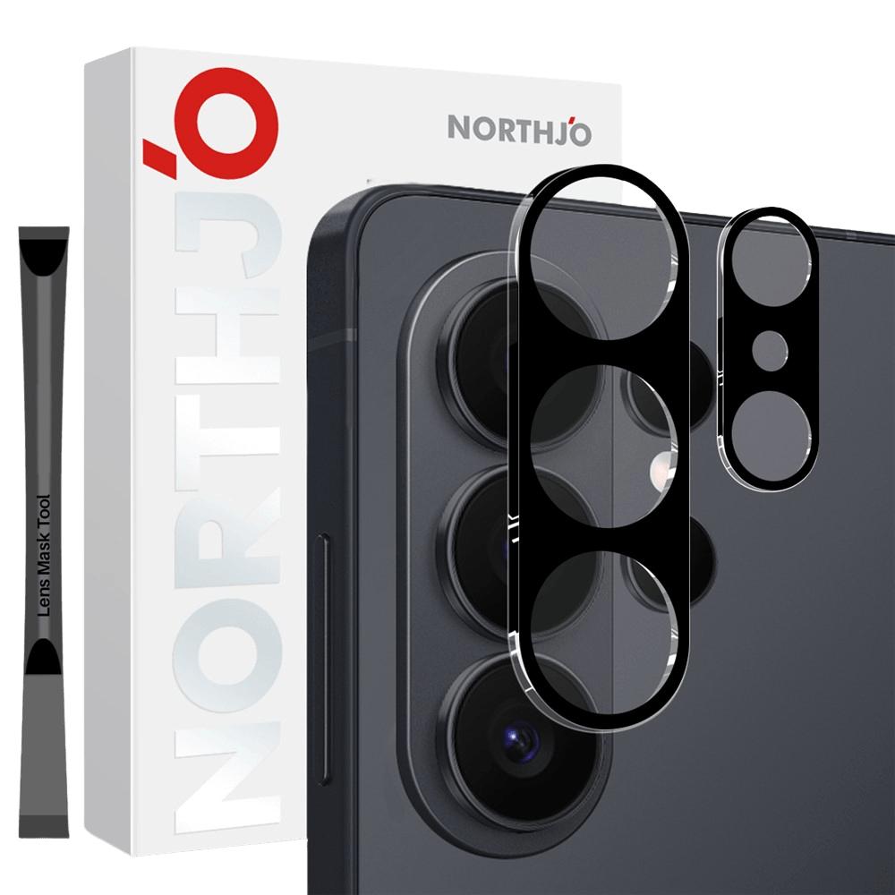 Northjo Samsung Galaxy S26 Ultra Camera Protector Zwart