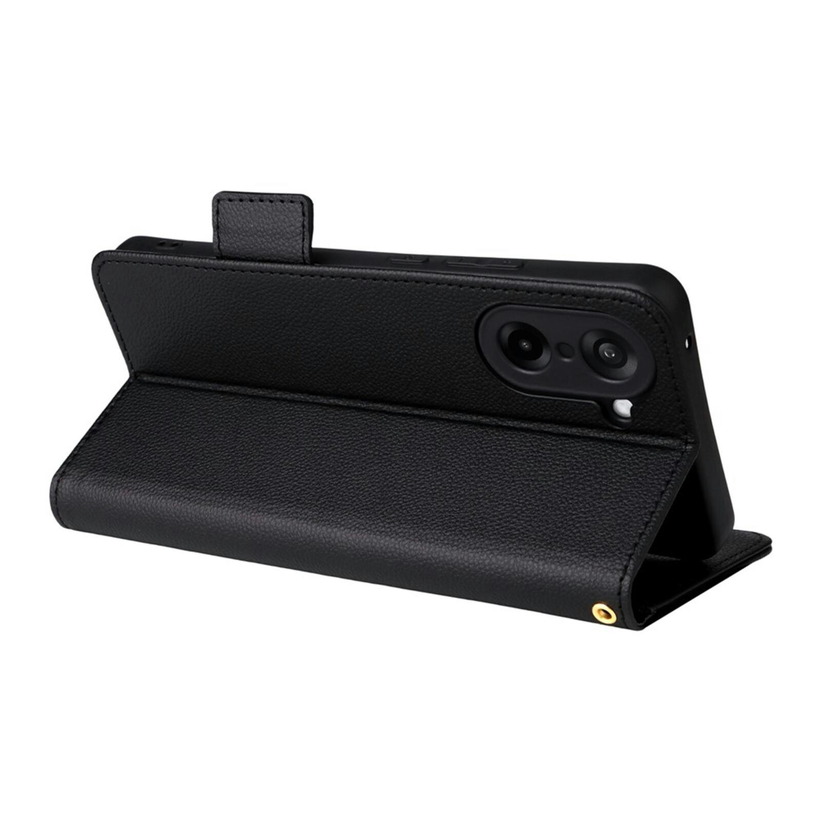 Comfycase OnePlus Nord CE5 Book Case met Koord Zwart