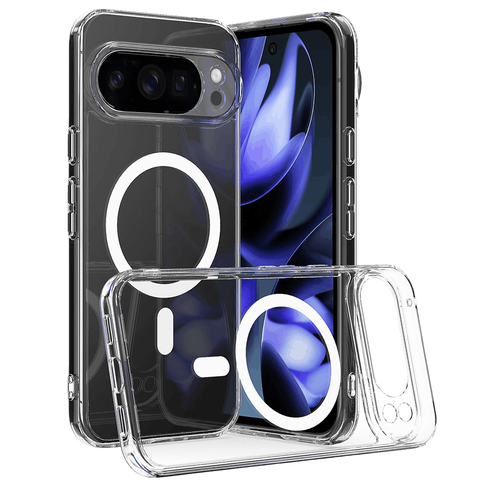 CaseBody Google Pixel 10 Pro XL MagSafe Airbag Hoesje Transparant